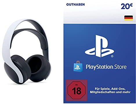 Playstation Pulse 3D-Wireless Headset 5 + PSN Guthaben | 20 EUR | deutsches Konto | PS5/PS4 Download Code