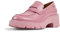Camper Milah K201425, Moccasin Donna, Rosa medio 012, 39 EU