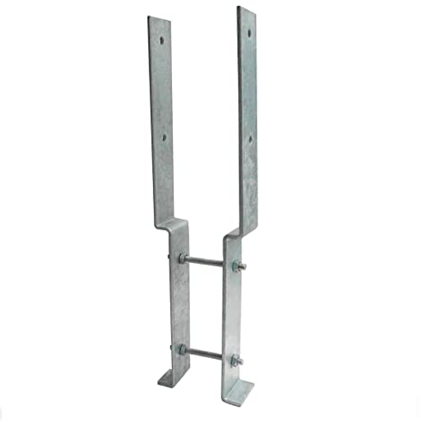 Universal - Pfostenträger zum Einbetonieren in Breite einstellbar (560 mm (Universal 2-teilig))