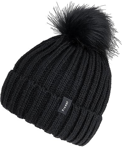 PIKEUR Damen Mütze BEANIE BASIC Sportswear Collection Herbst/Winter 2023/2024