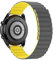 Cinturino orologio magnetico 22 mm compatibile con Samsung Gear S3 Frontier, Samsung Galaxy Watch 46 mm e Watch 3 45 mm. Cinturino compatibile con Amazfit Gtr 47 mm, Pace, Stratos e Garmin Venu 2,