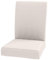 HomeTown Market Der langlebige Henriksdal Stuhl bezug Ersatz ist kompatibel mit IKEA Esszimmerstuhlhussen oder Schonbezügen (Sitzbreite 53cm Polyester Beige)