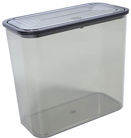 PRETYZOOM Großer Abfalleimer Mit Deckel Kunststoff Transparente Für Schlafzimmer Büro Und Küche Praktischer Müllbehälter Für Täglichen Gebrauch