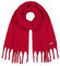 Barts Damen Strickschal Fyone Winterschal mit Fransen 5813 Red 05