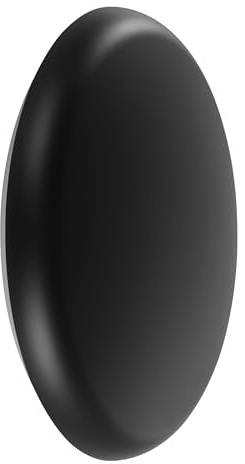 Eglo LED Indoor wall lightPorciano | rechargeable wall lamp with indirect lighting, magnetic wall spotlight with remote control, plastic in black, warm white-cold