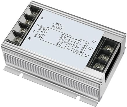 DEBLAN Transformador electrónico trifásico MYL-4000 4KVA 380V a 200V 220V Transformador servo trifásico