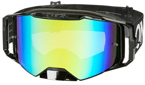O'NEAL B-55 Schutzbrille Cram Schwarz/Weiß – Radium Gold