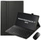 MicroTunk Cover Per Xiaomi Redmi Pad SE 11 Pollici (2023) con Ltaliano Tastiera (QWERTY) Essere Caricata Keyboard Bluetooth Wireless Mouse Coperchio Protettivo con Scanalatura Portapenna Case Nero