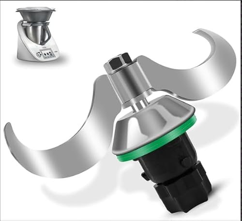 Grillix Pièces de mélangeur accessoires pour professionnel hachoir, lame fine et affûtage uniforme, remplacement pour couteau Thermomix TM5 TM6