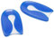 Semello Talonnette en Gel pour Épine Calcanéenne(1 paire bleue,S(30-34))