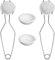 Ensemble de creusets professionnels à quartz - Pince à fouet - Outil de fabrication de bijoux - Fournitures de moulage en métal - Plat pour fondre