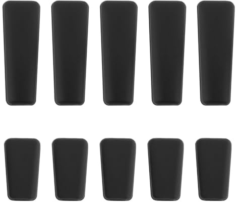 Create idea 10 Stück RC-Sender Anti-Rutsch-Schalterabdeckung Fernbedienungsschalter Schutzhülle Hebelkappe Kompatibel mit Futaba Kompatibel mit FrSky Schwarz (5X Lang 5X Kurz)