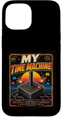 Joysticks de Jeu Classiques Amusants pour Les Amateurs de Joueurs Vintage Coque pour iPhone 15