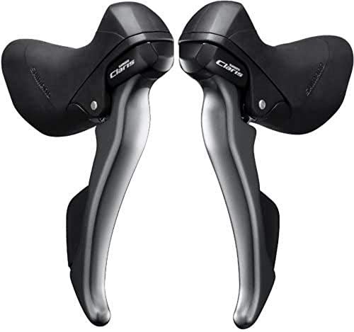 Shimano Unisex – Erwachsene Claris Schalt-/Bremshebel, Schwarz,Grau, Einheitsgröße