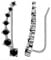 Ohrringe, Kletterer, hypoallergen, Ohrringe, 7 Kristalle, 925 Sterlingsilber, Kristall, hypoallergen, Schmuck, Sterling Silber Kristall, Kristalle