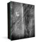 Concept Crystal Porte-clés décoratif avec tableau à surface magnétique K10 Vieux bois noir
