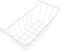 sparefixd Chest Freezer Wire Basket for Hotpoint