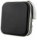 CD DVD Case, 40 Discs Capacity Portable Travel CD Case Storage Album Bag Plastic Bag Case - Double Side DVD DJ Disc Organizer with Hand Strap Protective Zipper Storage Wallet Hand Bag (Black)