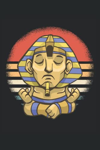 Yoga Ägyptisch Sphinx - Notizbuch für Yogi: DIN A5 (6x9) Notizbuch für Meditation und Spiritualität mit 120 linierte Seiten und Wochentage für die Tagebuch