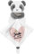 KDO MAGIC - Doudou personnalisé - Personnalisable avec Un prénom - Peluche personnalisée - Cadeau Naissance, garçon, Fille, bébé, Anniversaire (Petite Princesse, Panda)