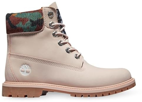 Timberland Femme Semelle Heritage de 15,2 cm Botte Tendance, Rose/Sunny San Diego, 37 EU