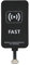 VBESTLIFE Typ C Wireless Charging Receiver, Universal 10W USB C Thin Wireless Receiver Chip, für Alle Android-Geräte Typ C