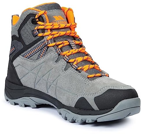 Trespass Herren Caelan Wanderstiefel, Grey, 43