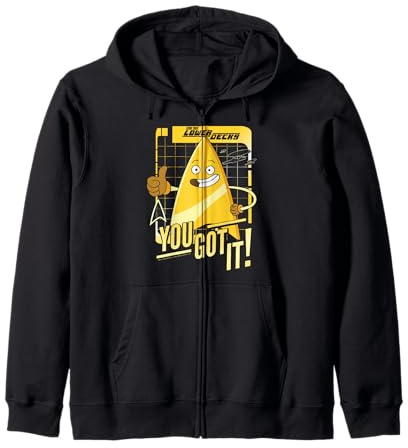 Star Trek: Lower Decks Badgey Inspirational Poster Kapuzenjacke