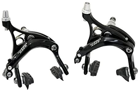 TEKTRO R359 Dual Pivot Caliper Bremsen-Set, 39–54 mm, entworfen für 32C Reifen, schwarz, MH2656