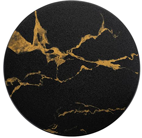 Tablas de Embutidos Redondas mejoradas Tabla de Queso de cerámica Platos Planos Utensilios para el hogar Postre Bandeja para Pasteles Bandeja Redonda para Servir Plato para bistec