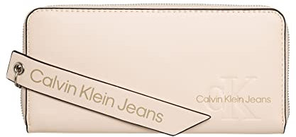 Calvin Klein CKJ Sculpted Zip Around Tag Wallet Ballet