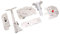 6PCS Set di Calibri per Saldatura Gage Mordere il Bordo Calibro per Saldatura in Acciaio Inossidabile Strumento di Misurazione Dell'angolo del Calibro di Controllo