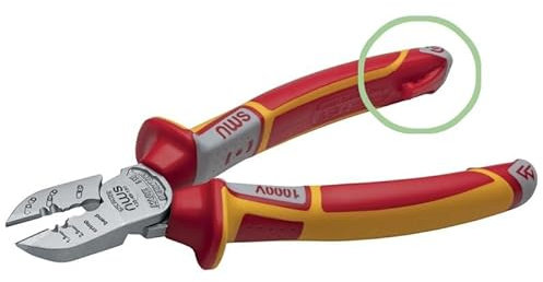 LUTH Premium Profi Parts Nws 135-49-Vde-190 Pince coupante latérale pour électricien 1000 V