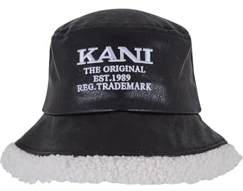 Karl Kani Accessoires KA-233-035-1 KK Retro Bucket Hat Black, one Size