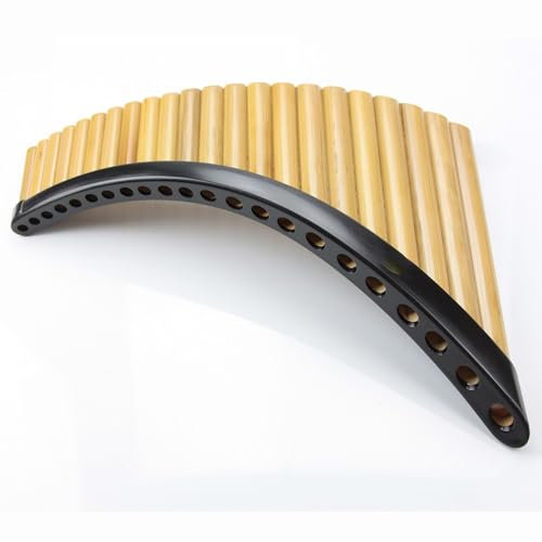 Panflöte Panflöte Advanced 22-Röhre G-Tonart stimmbarer Bass Langes Blasinstrument(Left)