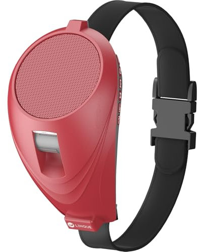 E-RIDES Amplificatore Vocale Portatile - Batteria 3200mAh Ricaricabile, Altoparlante Potente da 10W con Microfono, Ideale per Insegnanti, Guide Turistiche e Conferenze, Autonomia 24h (Rosso)