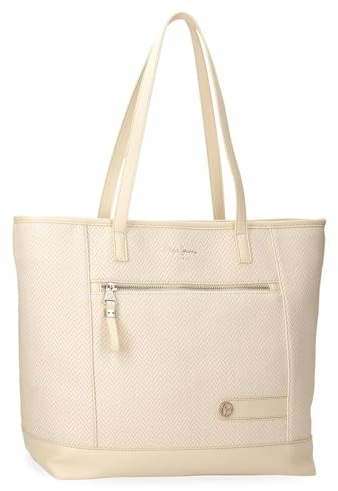 Pepe Jeans Sprig Brieftaschen, Geldbörsen, Geldbörsen, Casual, aus Kunstleder von Joumma Bags, beige, Talla única, Tragetasche