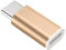 Adaptadores cortos USB C a USB tipo C hembra a microUSB macho, adaptadores de carga para teléfonos y portátiles