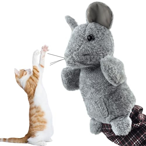 oyeftp Cat Wrestler, Cat Wrestling Puppet, Interactive Toys for Cats Wrestling Glove, with Tough Padding for Safe and Fun