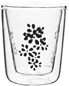 Zak! designs 6758-4717 Doppelwandiges Glas, schwarz