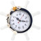 WINOMO Bathroom Clock Nautical Decor Nautical Wall Decor Bathroom Hanging Clock Beach Theme Wall Clock Wheel Wall Clock Decoration Nautical Silent Wall Clock with Rope Nautical Bathroom Accessories