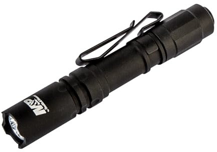 Smith & Wesson M&P Delta Force CS 1xAAA 125 Lumen torcia con 4 modalità, costruzione impermeabile e conservazione della memoria, nero (1078454)
