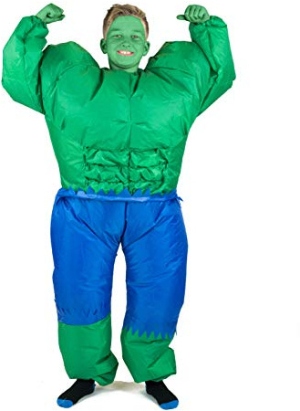 Bodysocks® Inflatable Hulk Costume (Kids)