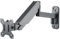 Manhattan Supporto da parete per monitor/TV (braccio girevole regolabile in altezza), 1 schermo, 17-32, Vesa 75x75 a 100x100mm, Max 8kg, Nero, Box
