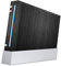 Skins4u Aufkleber Design Schutzfolie Vinyl Skin kompatibel mit Nintendo Wii Konsole Dark Wood