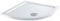 Milano Lithic White Low Profile Reversible Quadrant Shower Tray - 900mm x 900mm