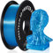GEEETECH PLA Silk filament 1.75mm, 3D Drucker Filament PLA 1kg Spool (sky blue)