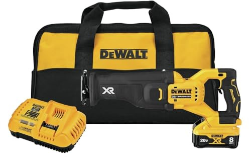 DEWALT 20V MAX* XR Reciprocating Saw Kit, Power Detect Tool Technology (DCS368W1)