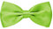 MASADA Herren Fliege Neongrün glänzend und stufenlos verstellbar, handgefertigt mit Hakenverschluss - 12 x 6 cm 100% Polyester