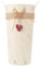 Cabilock 1 Pc Secchiello Per Fiori Di Decorativo Rustico Shabby Chic Secchio in Metallo Zincato Vaso Da Fattoria Vintage Fiore Del Secchio Cesto Espositivo Ferro Da Stiro